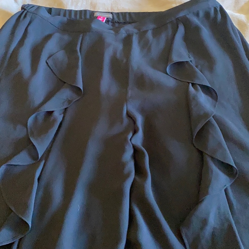 Wide leg dress pants